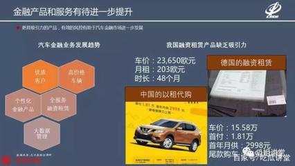 2019年中國汽車市場及汽車金融行業發展趨勢判斷（下） 汽車租賃